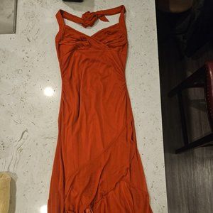 Ruby Rox Orange Junior Medium Dress